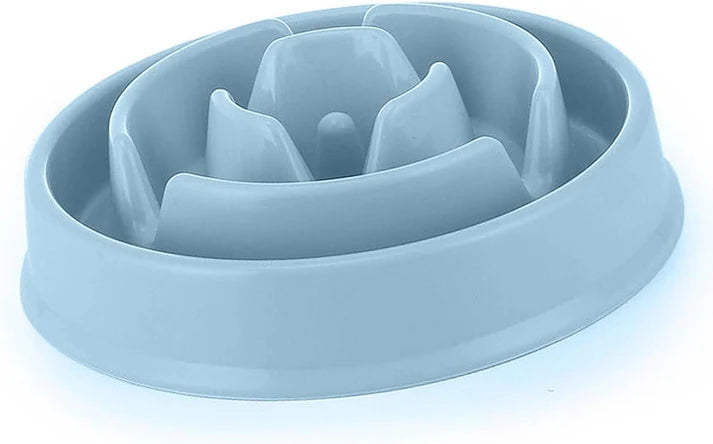Slow Feeder Dog Bowl (BLUE & PINK)